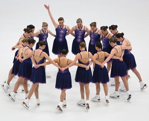 Diney Villianess synchronized skate dress