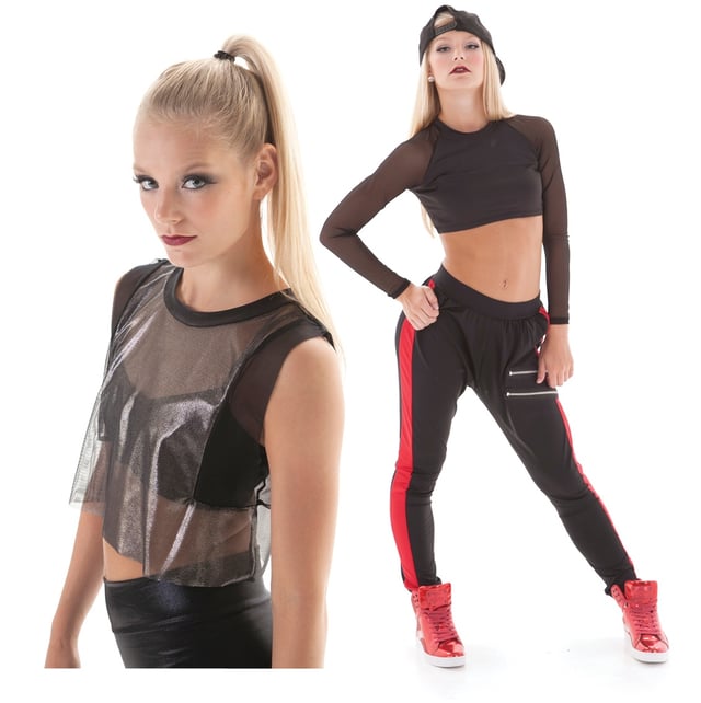 Top Hip Hop dance costume trends - mesh