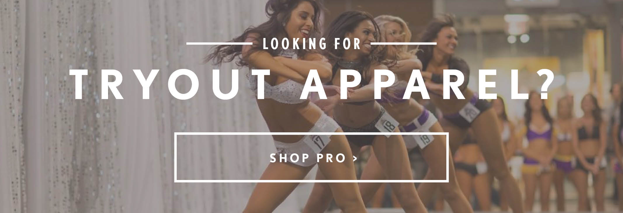 Looking for tryout apparel? Shop Pro!