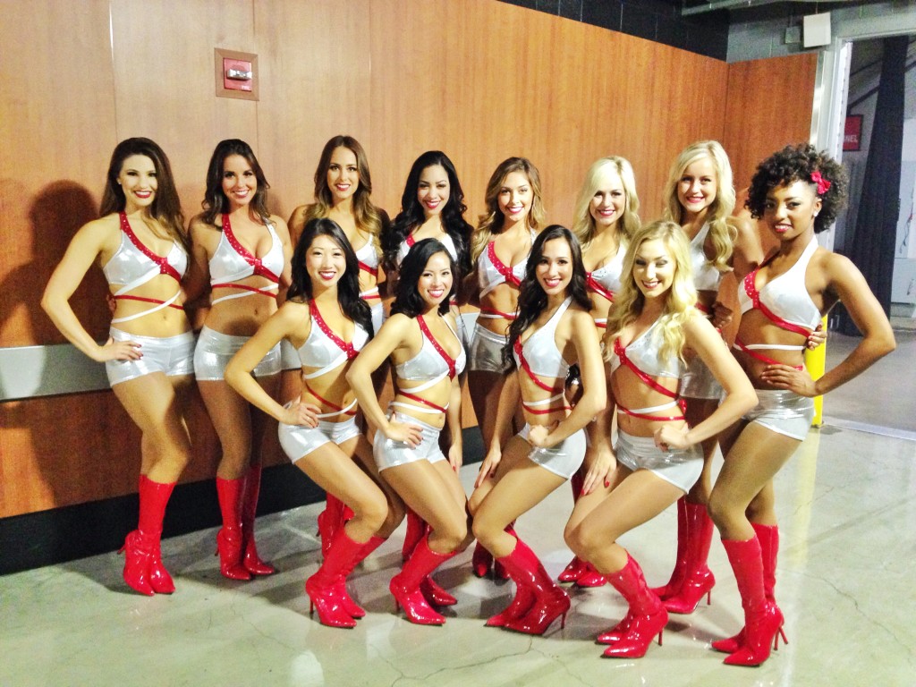 Clippers Dance Team Playoffs