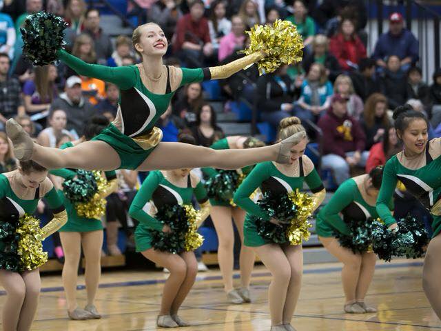 Oshkosh North Dance team 2015, Pom, The Line Up, custom costume