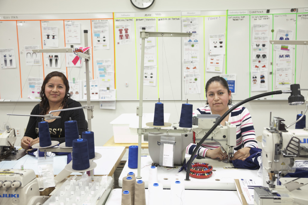 Joana and Gloria, Sisters and Production Staff at The Line Up