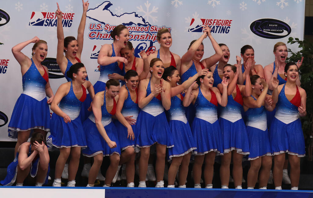 Champions of Synchronized Skating