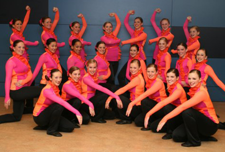 Hopkins High School High Kick Uniform 2009-2010 Uniform