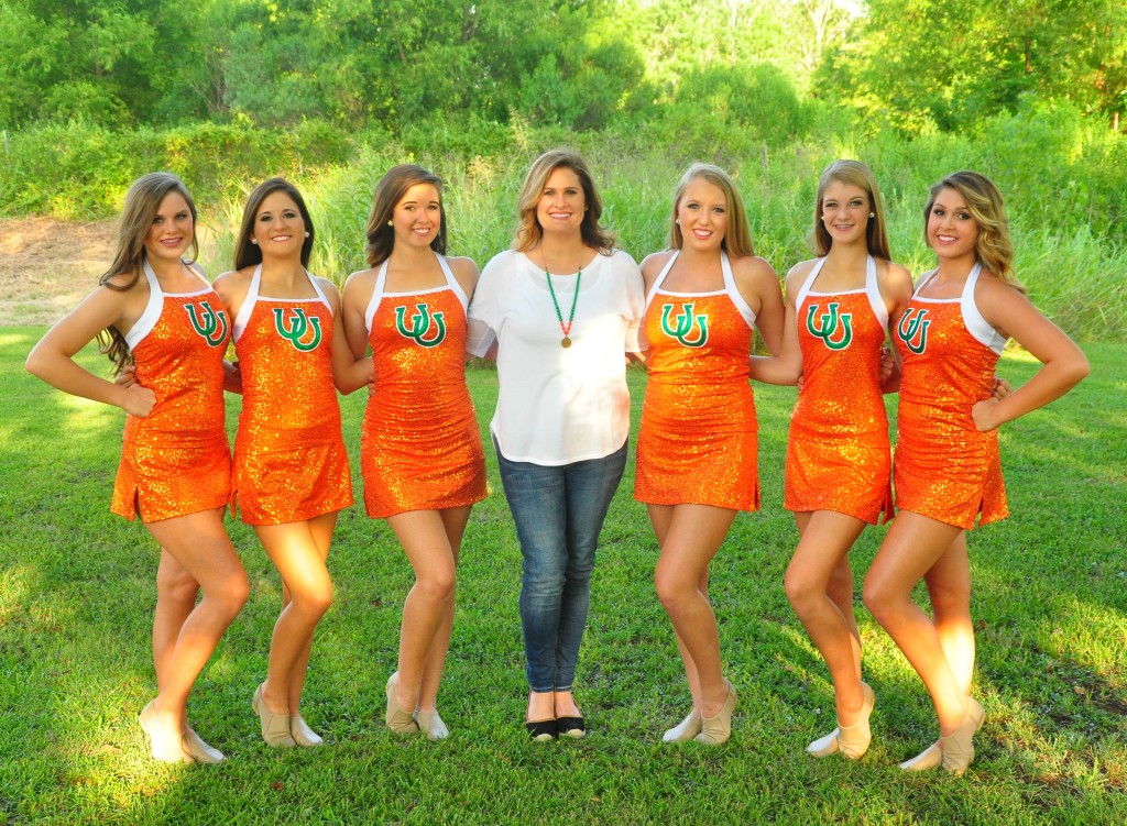 Team pic with Heather in Orange