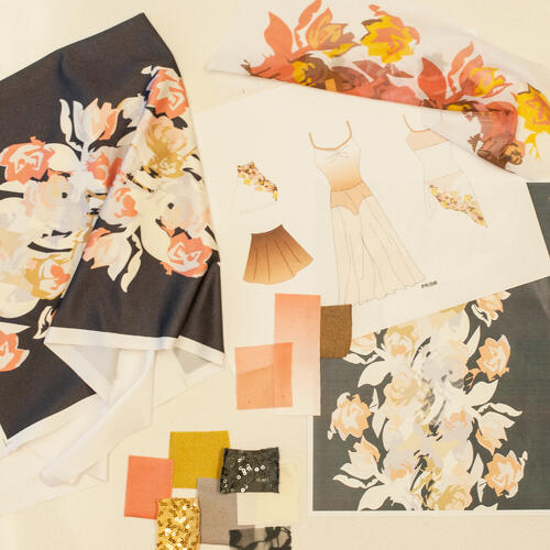 lyrical mood board