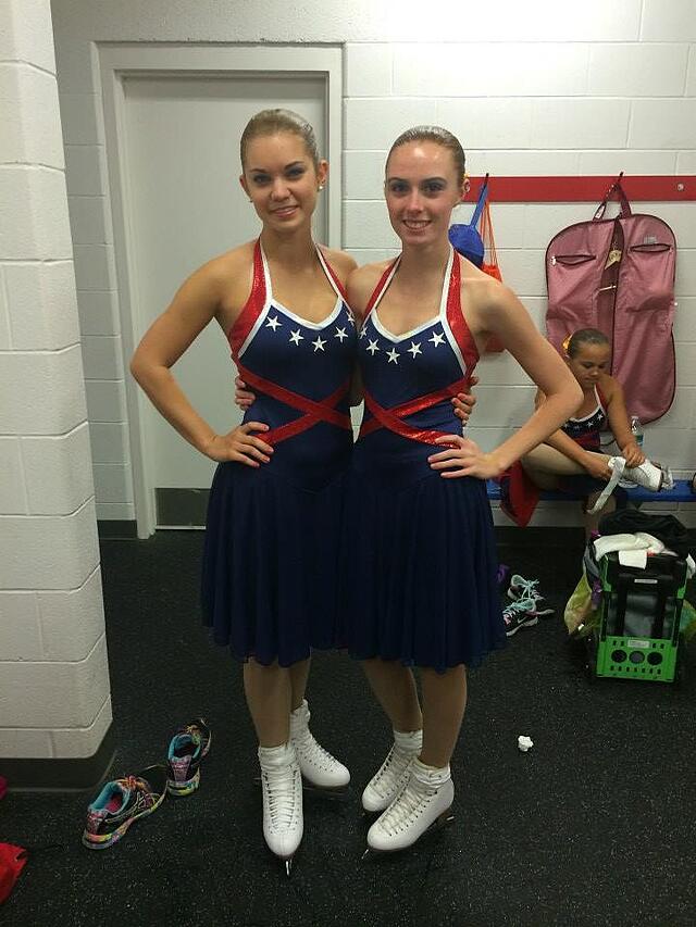 2 girls