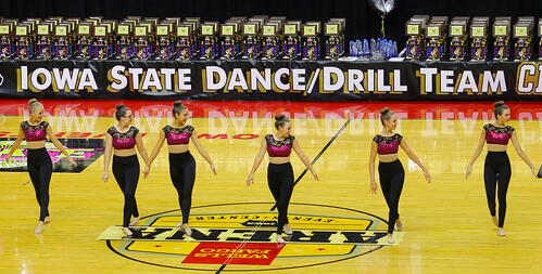 2015 Regina Iowa dance team, costume by The Line Up