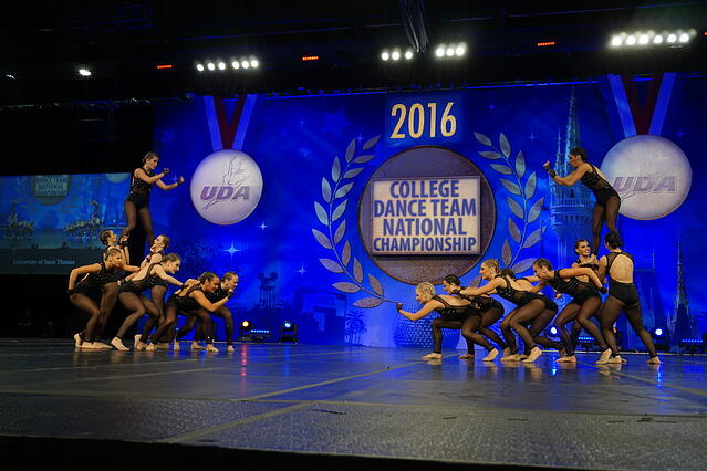 University of St. Thomas 2016 Jazz costume Ronda Rousey Nationals