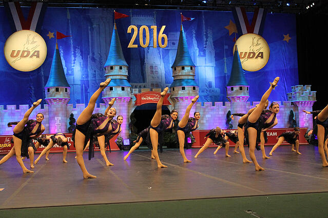 Glenbrook South Jazz costume, the line up, NDTC UDA Nationals