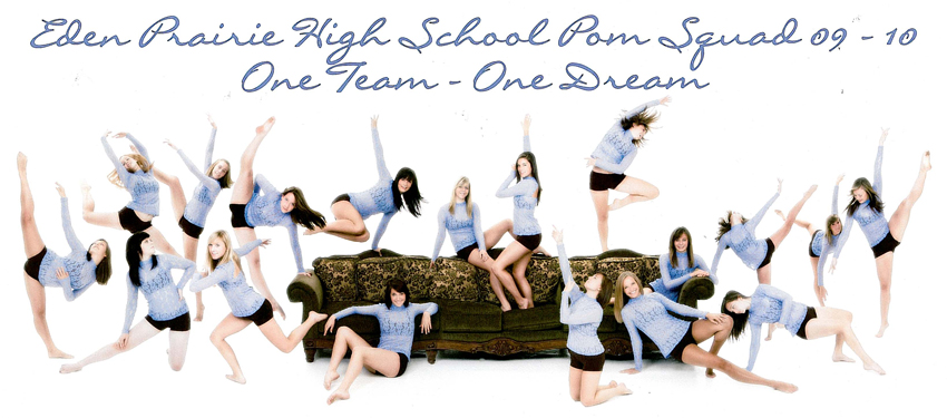eden prairie pom poster 2009-2010