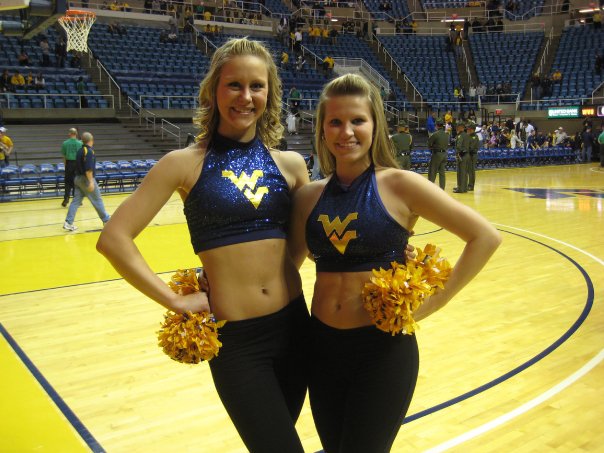 West Virgina Courtside Uniforms 2010