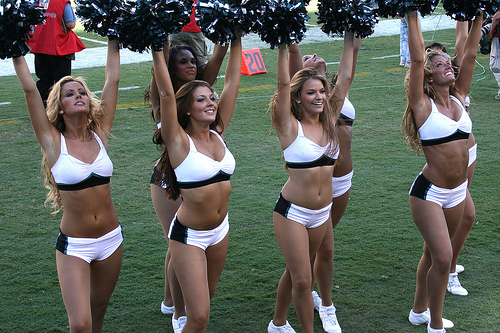 eagles cheerleading uniform by Vera Wang