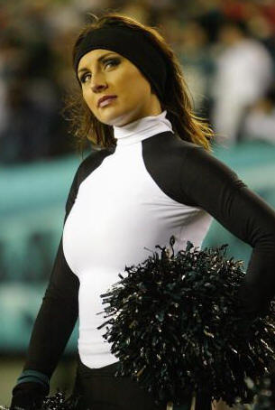 philadelphia eagles cheerleader winter outfit