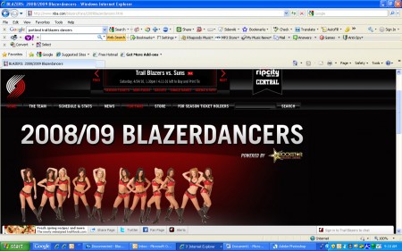 Photo with Link to Blazer Dancers