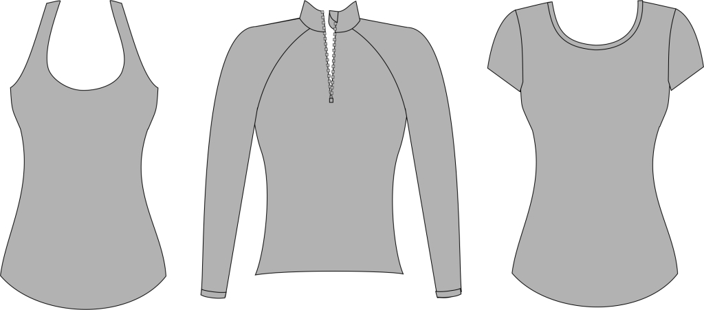 illustrations, base styles for sublimation, The Line Up