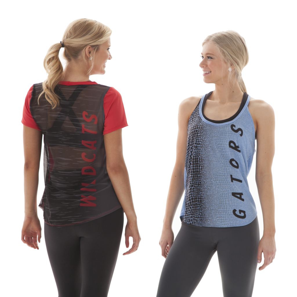 Sublimated mesh back, sublimated crocodile print, The Line Up