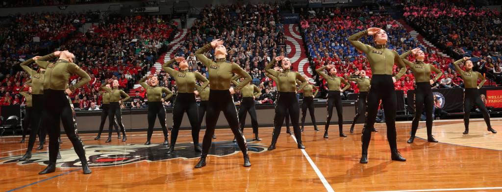 Maple Grove military kick costume, 2016, The Line Up