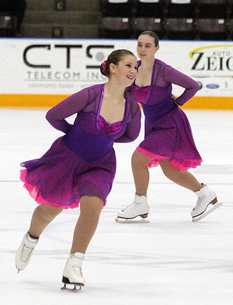Wisconsin Edge Intermediate Purple Skate Dress by The Line Up