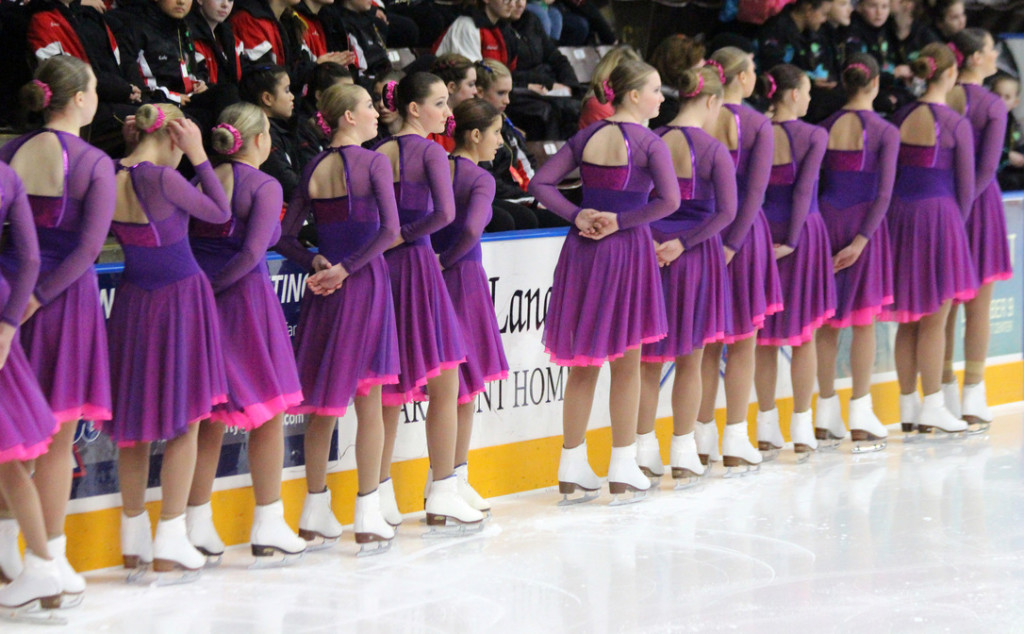 Wisconsin Edge Intermediate Synchronized Skating Dress by The Line Up