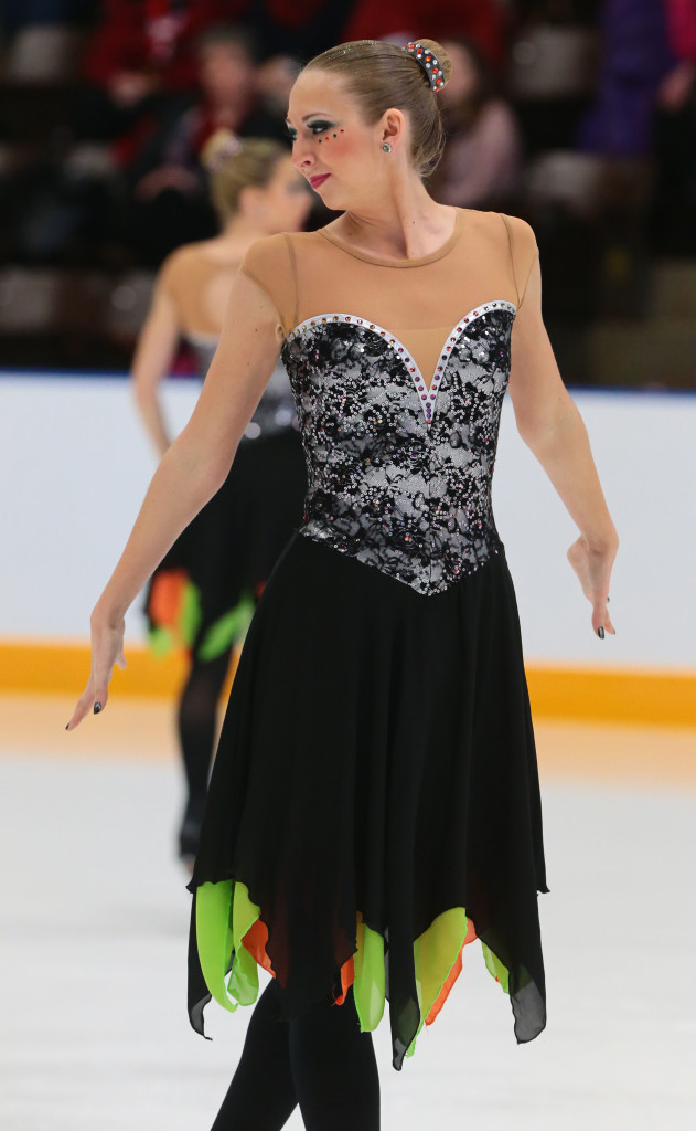 University of Michigan collegiate 2016 synchronized skating nationals