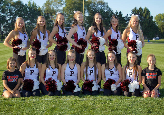 Prescott High School Dance team fall performance tops