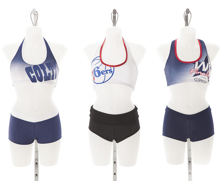 Practice Tops 2015, Indianapolis Colts Cheerleaders, 76ers dancers, Washington Wizards Dancers, The Line Up