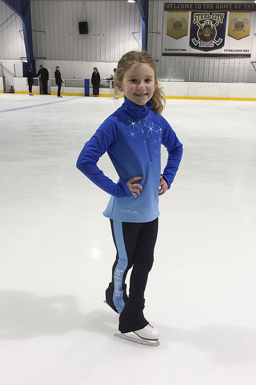 Ice and Blades new warm ups, jacket and leggings, The Line Up
