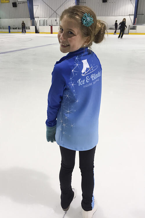 Ice and Blades new warm ups, jacket and leggings, The Line Up