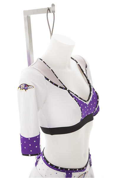 Baltimore Ravens Cheerleaders 2015 new uniform, The Line Up