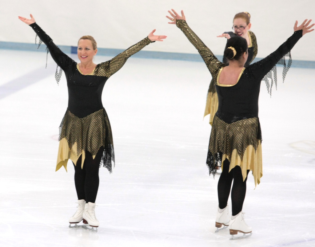 Radiance on Ice Open Masters, shredded edgy skate dress, The Line Up