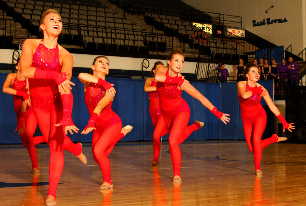 Custom jazz costume for West Fargo High School by The Line Up