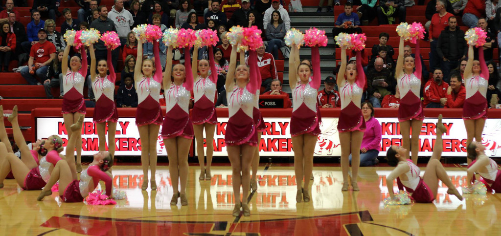 Kimberly dance team, pom, 2016