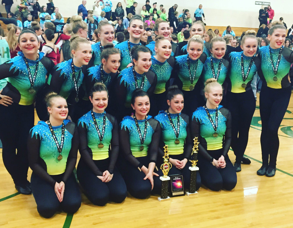 West De Pere High School Dance Team Kick Costumes by The Line Up, 2016
