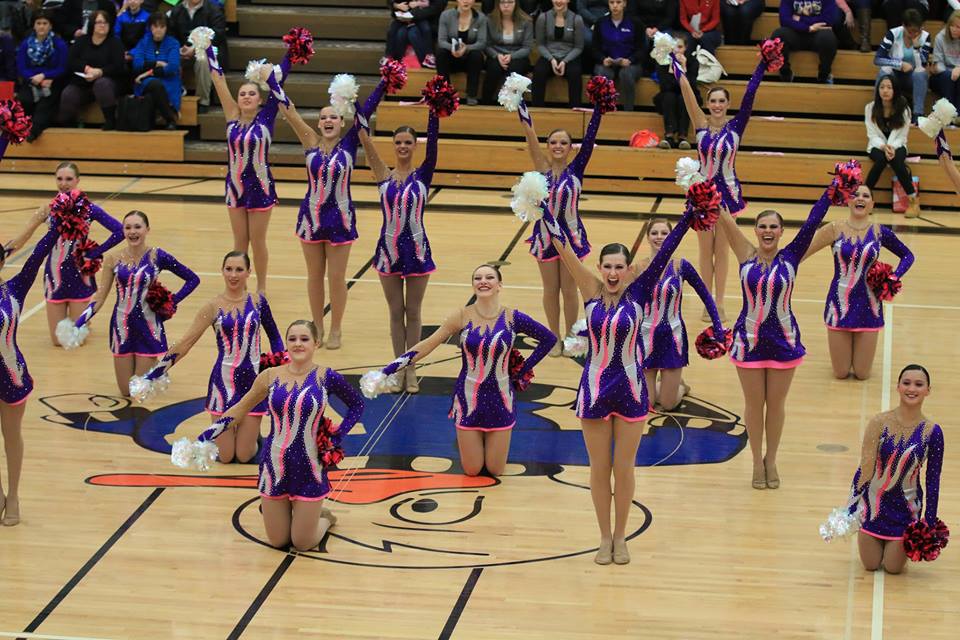 Franklin High School Dance Team Pom Costumes by The Line Up, 2016