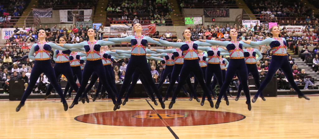Watertown High School Dance Team Kick Costumes by The Line Up, 2016