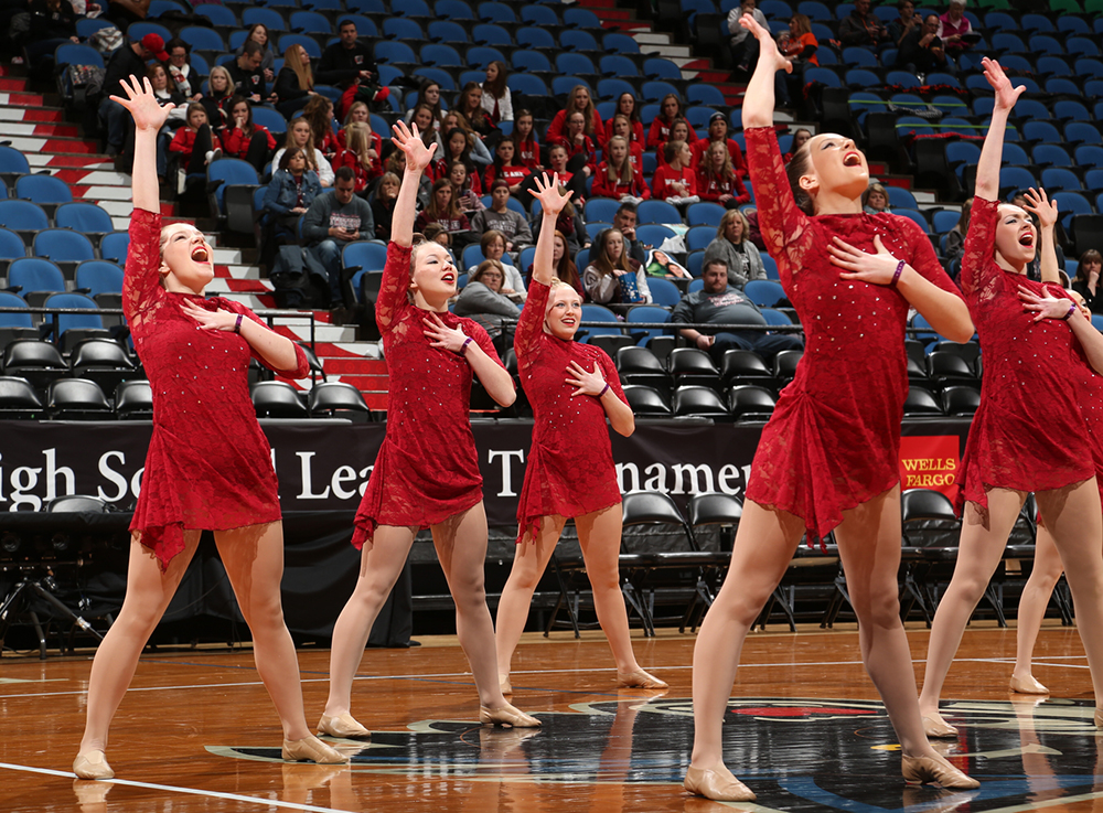 Pelican Rapids red jazz costume 2016, The Line Up