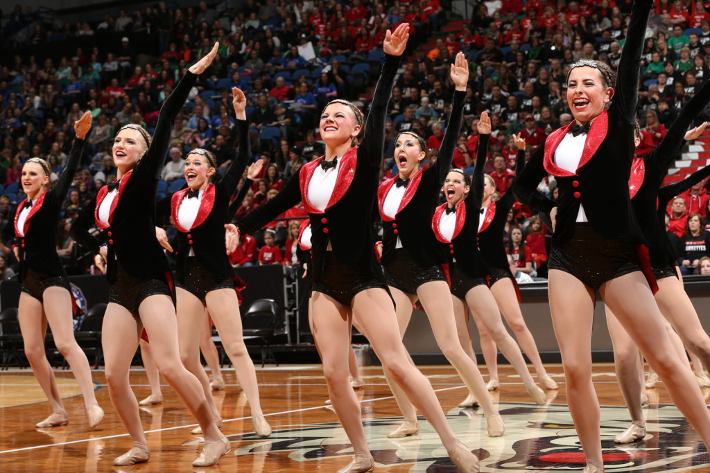 Lakeville North Kick bow tie and jacket costume 2016, The Line Up