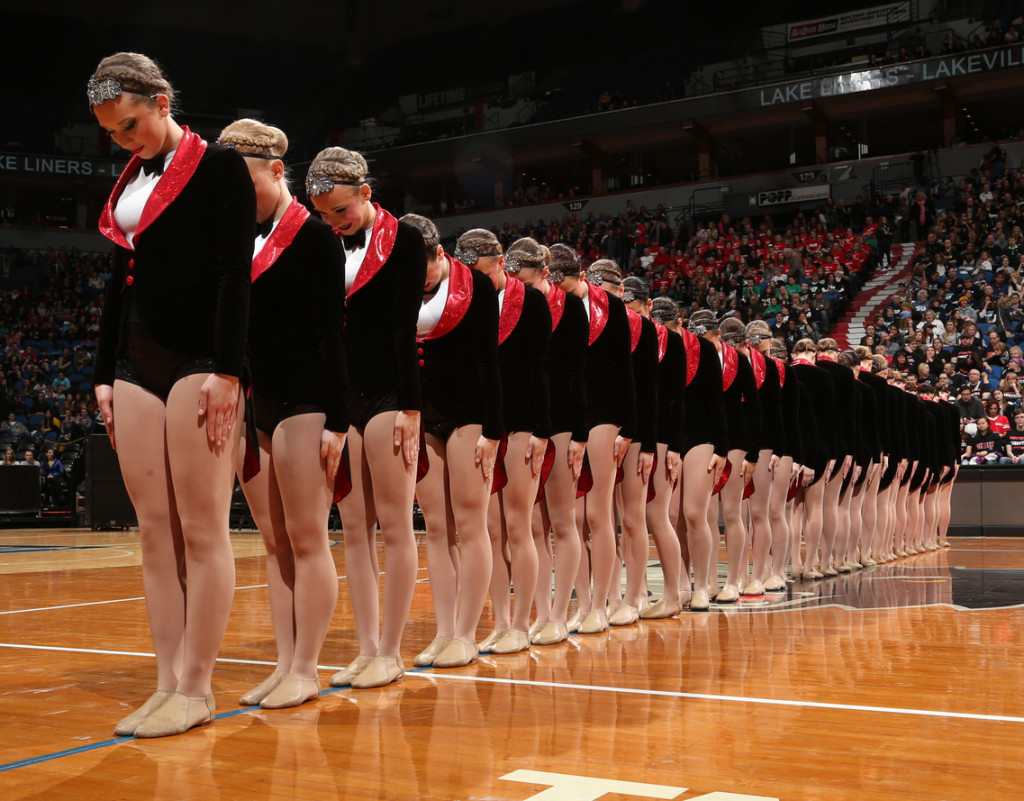 Lakeville North Kick bow tie and jacket suit 2016 costume, The Line Up