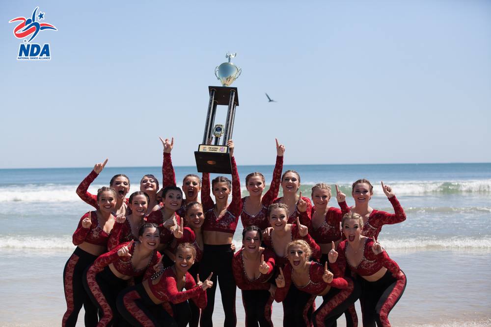 Boston University dance team National Champions 2016 NDA