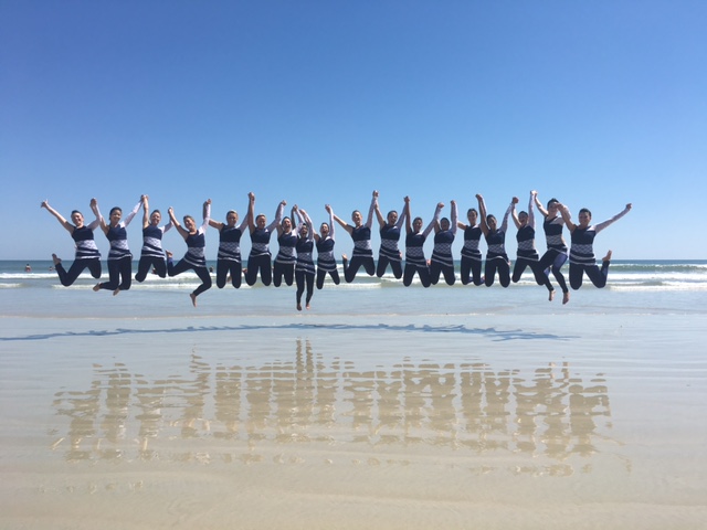 Sacred Heart University dance team 2016 NDA