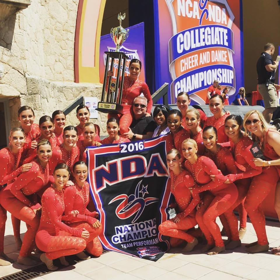 Louisville Ladybirds Dance Team NDA Team Performance Champions & Coach Todd Sharp Louisville Ladybirds Dance Team NDA Team Performance Champions & Coach Todd Sharp