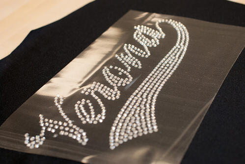 rhinestone logo