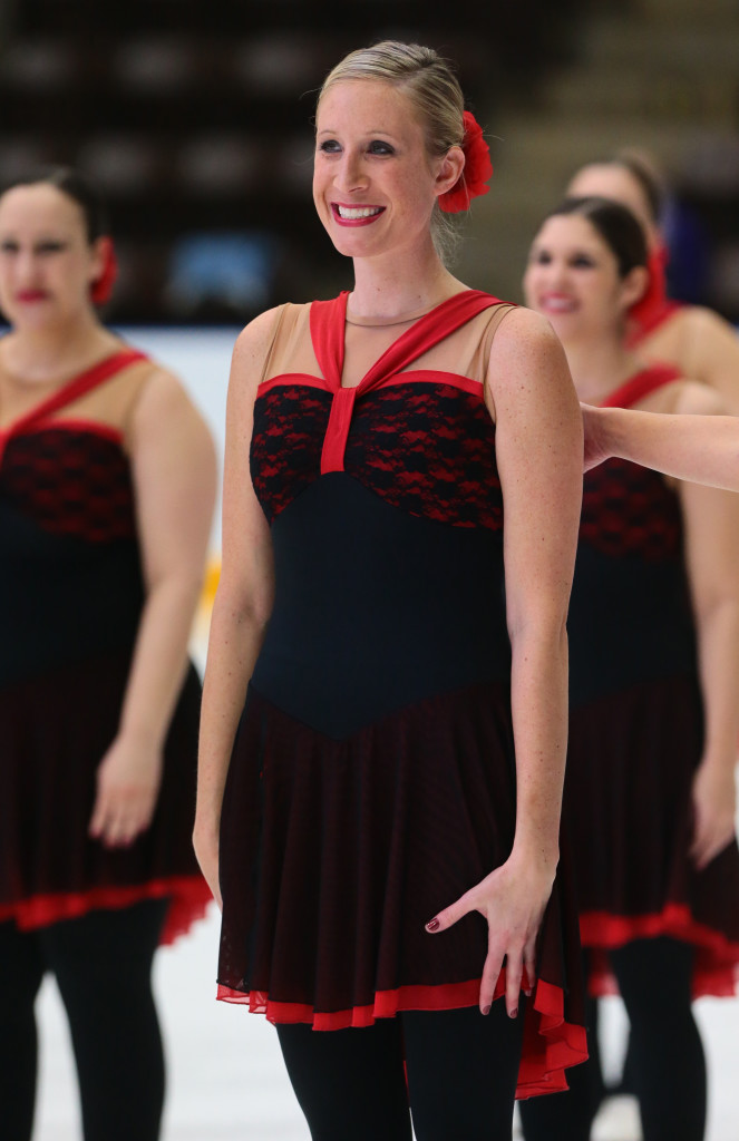 Wisconsin Edge Masters red and black dresses 2016 nationals