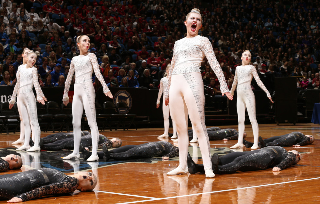 faribault high kick shadow costume by The Line Up