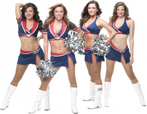 Buffalo Jills Cheerleaders Group Photo 1 2010-2011 Season