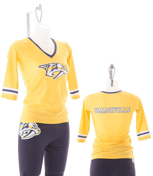 Nashville Predators Energy Team Custom Uniform by The Line Up
