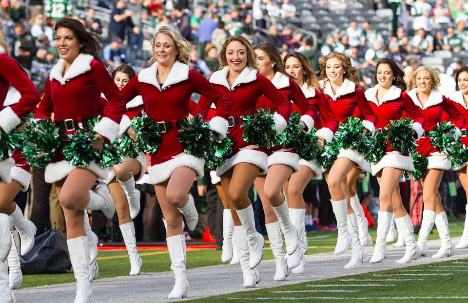 New York Jets Flight Crew Custom "Mrs. Claus" Dress