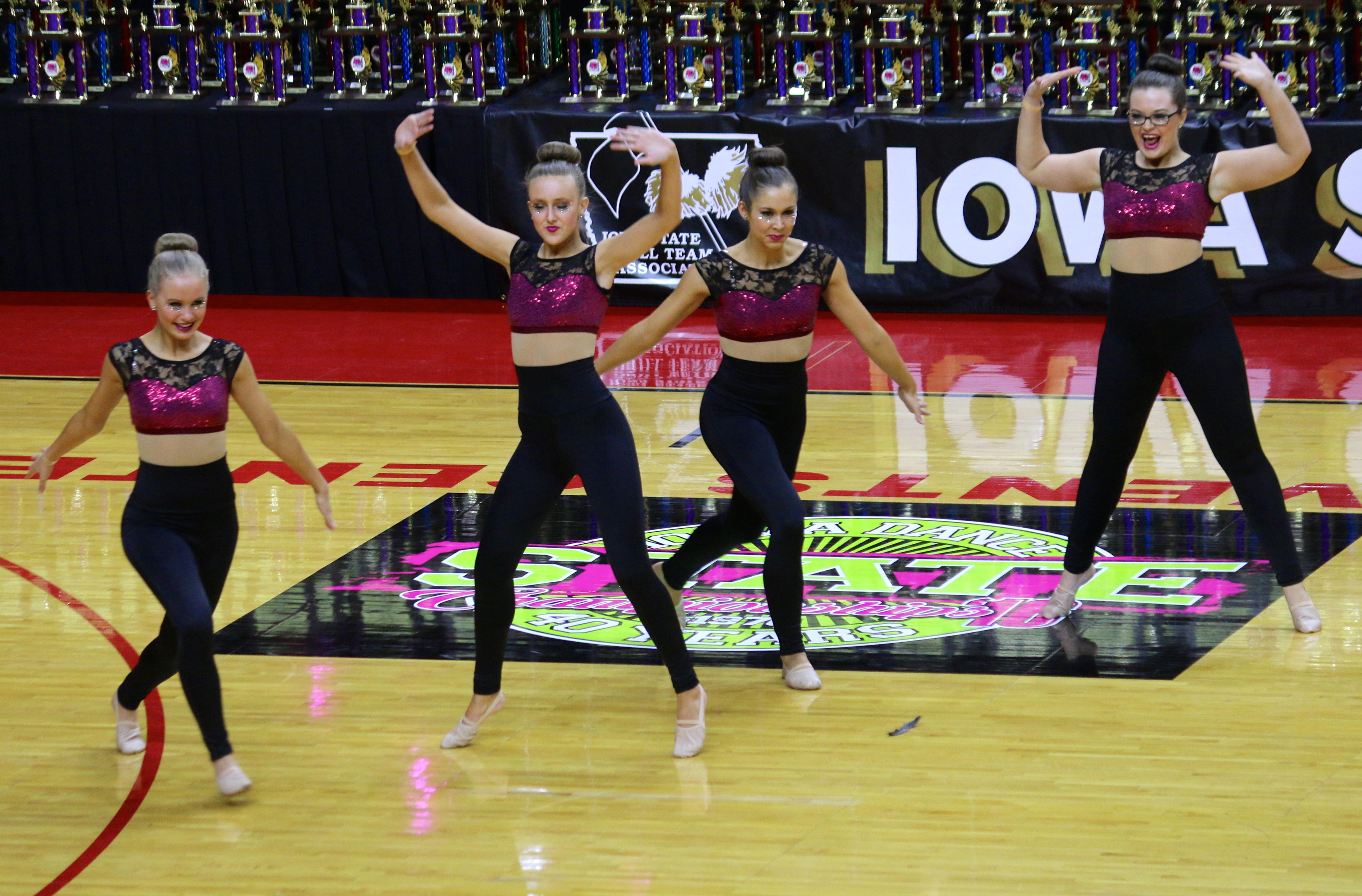 2015 Regina Iowa dance team, costume by The Line Up