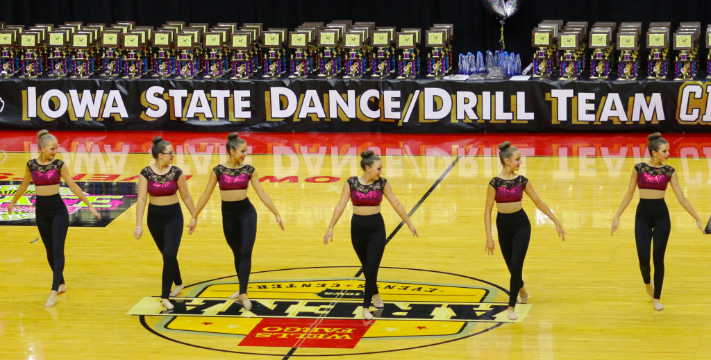 2015 Regina Iowa dance team, costume by The Line Up